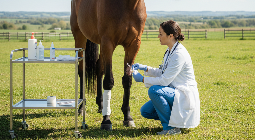 Características de la cicatrización en caballos: 10 claves esenciales para una curación rápida y saludable
